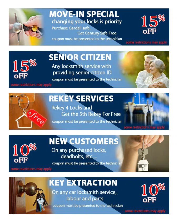 State Locksmith Services Mountain View, CA 650-651-3443 - coupon20-set-five